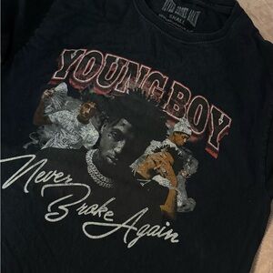 Spencer's Black Youngboy Graphic Tee